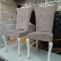 میز ناهارخوری ۶نفره صندلی نیاز به تعمیر کفی