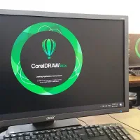 آموزش کورل طراحی لیزر چاپ سیلک کامپیوترمهندس نعمتی