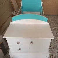 تخت سه منظوره کودک .جدید