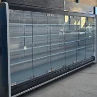 ۹۸استند قفسه یخچال پرده هوا راتک فروشگاهی ۷۸