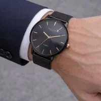 ساعت بند استیل مردانه