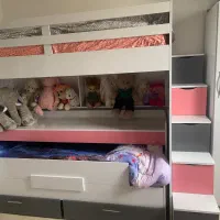 تخت دو طبقه سفارشی ساخت کودک نوجوان|تخت و سرویس خواب|تهران, شهرک مخابرات|دیوار