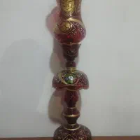شمعدانی شمعدونی (لاله) مذهبی|لوستر و چراغ آویز|تهران, استاد معین|دیوار