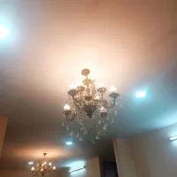 دو عدد لوستر ۴ شاخه دوبل