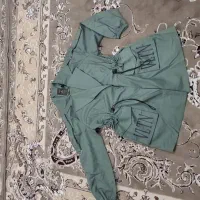 مانتو بارونی جنس کتان