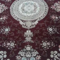 فرش ۱۲ متری زمینه لاکی