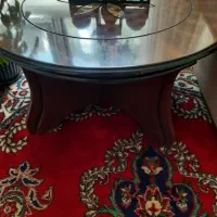 میز گرد باچهار میز عسلی|مبلمان خانگی و میز عسلی|مرند, |دیوار