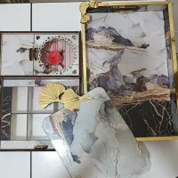 سینی و تی بگ وارمر دار و تخته سرو