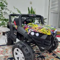 ماشین شارژی ۴ موتوره چریکی کریر دار