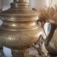 سماور برنجی کامل