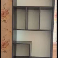 کتابخانهوبوفه.کمددار|کتابخانه، شلف، قفسههای دیواری|رشت, پیرسرا|دیوار