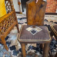 دو عدد صندلی سنتی