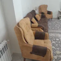 مبل راحتی  چستر ۵ نفره +ست نهار خوری ۴نفره