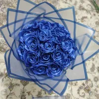 گل رز روبانی|گل مصنوعی|خوی, |دیوار