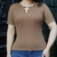 تیشرت زنانه مدل سه حلقه