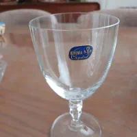 لیوان پایه دار کریستال بوهمیا اصل