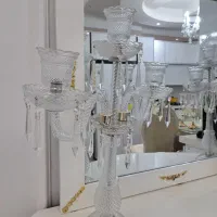 شمعدان باکارات ۳ شاخه نو|لوستر و چراغ آویز|تهران, نبی اکرم|دیوار