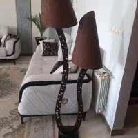 آباژور ایستاده دو قلو