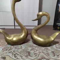 جفت مجسمه برنزی اروپایی