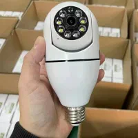 دوربین پانوراما لامپی چرخشی 360درجه (آک) دید در شب