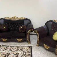 مبلمان هفت نفره سالم مخمل نو|مبلمان خانگی و میز عسلی|اهواز, ۳۰ متری|دیوار