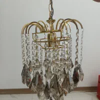 لوستر برنجی|لوستر و چراغ آویز|مشکیندشت, |دیوار