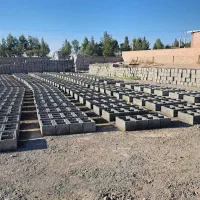 تولید انواع بلوک سیمانی ، پوکه ای و قطعات بتنی|مصالح و تجهیزات ساختمان|کرمان, |دیوار