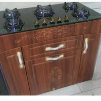 گاز طرح فر 5شعله شیشه‌ای کد 9424