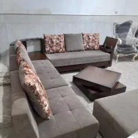 ال مبل گنجه دار سنتی با جلو مبلی کامل|مبلمان خانگی و میز عسلی|قم, امامزاده ابراهیم|دیوار