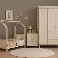 تختخواب پسرانه به رنگ آبی آسمونی %خرید از تولیدی