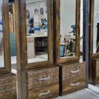 میز ارایش قدی 1کشو وکیوم/تولیدی رادفر|تخت و سرویس خواب|خمینی‌شهر, |دیوار