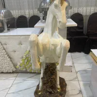 مجسمه اسب سفید|مجسمه، تندیس، ماکت|اهواز, کیانپارس |دیوار