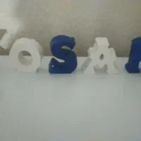 حروف اسمی گچی