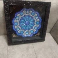 بشقاب ۲۰ و ۲۵ و ۳۰ با قاب صنایع دستی
