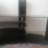 میز تلویزیون شیشه ای
