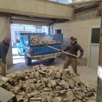 حمل نخاله . مصالح ساختمانی.خرید ضایعات