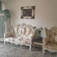مبل ومیز ناهار خوری۷نفره وبوفه