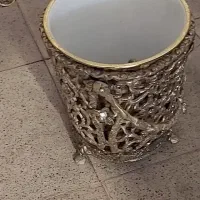 سطل زباله برنجی