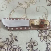 فروش یک چاقو 25سانتی ترکمنی نو زد زنگ
