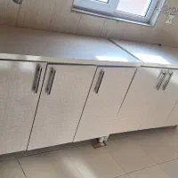 فروش کابینت کامل فلزی درب چوبی