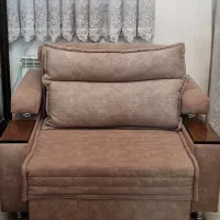 کاناپه ۳ نفره + مبل تخت شو