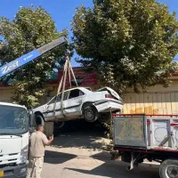 معاوضه ماشین سالم با تصادفی و خ ر یدار تصادفی