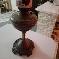 چراغ نفتی آبی سوز|کلکسیون اشیاء عتیقه|گنبد کاووس, |دیوار