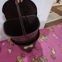 سطل زباله بزرگ|ظروف نگهدارنده، پلاستیکی، یکبارمصرف|شاهینشهر, فردوسی|دیوار