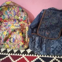 چهار عدد کیف مدرسه ای