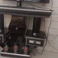 میز آینه شمعدان