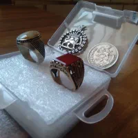 چند انگشتریک سکه توضیحات خوانده شود