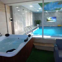 ویلا باغ ۴ خواب استخردار با جکوزی در بندرانزلی|اجارهٔ کوتاهمدت ویلا و باغ|بندر انزلی, چهارفریضه|دیوار