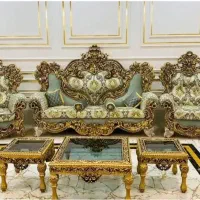 مبل سلطنتی چوب راش|مبلمان خانگی و میز عسلی|یاسوج, |دیوار