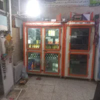 تعدادی یخچال سوپر مارکت ۲عدد تک درب و۳ درب فریزر